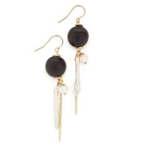 ALEXIS BITTAR Elements Cluster Pave Spike Earrings